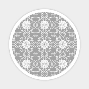 Doily - grey Magnet